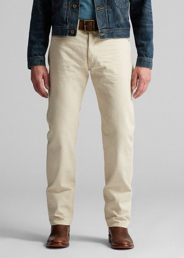 Calças De Ganga Ralph Lauren Straight Fit Homem 26837-EDJO